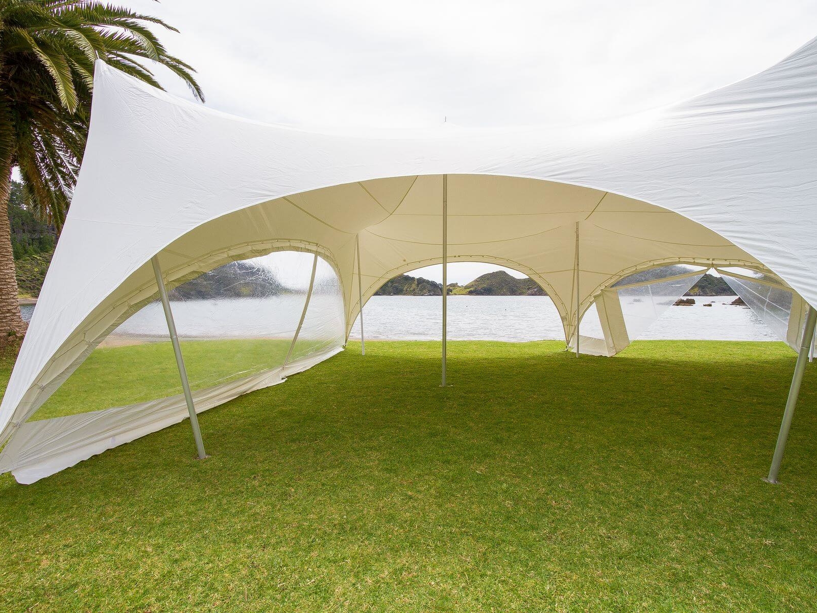 Marquee Sides for Wind Protection