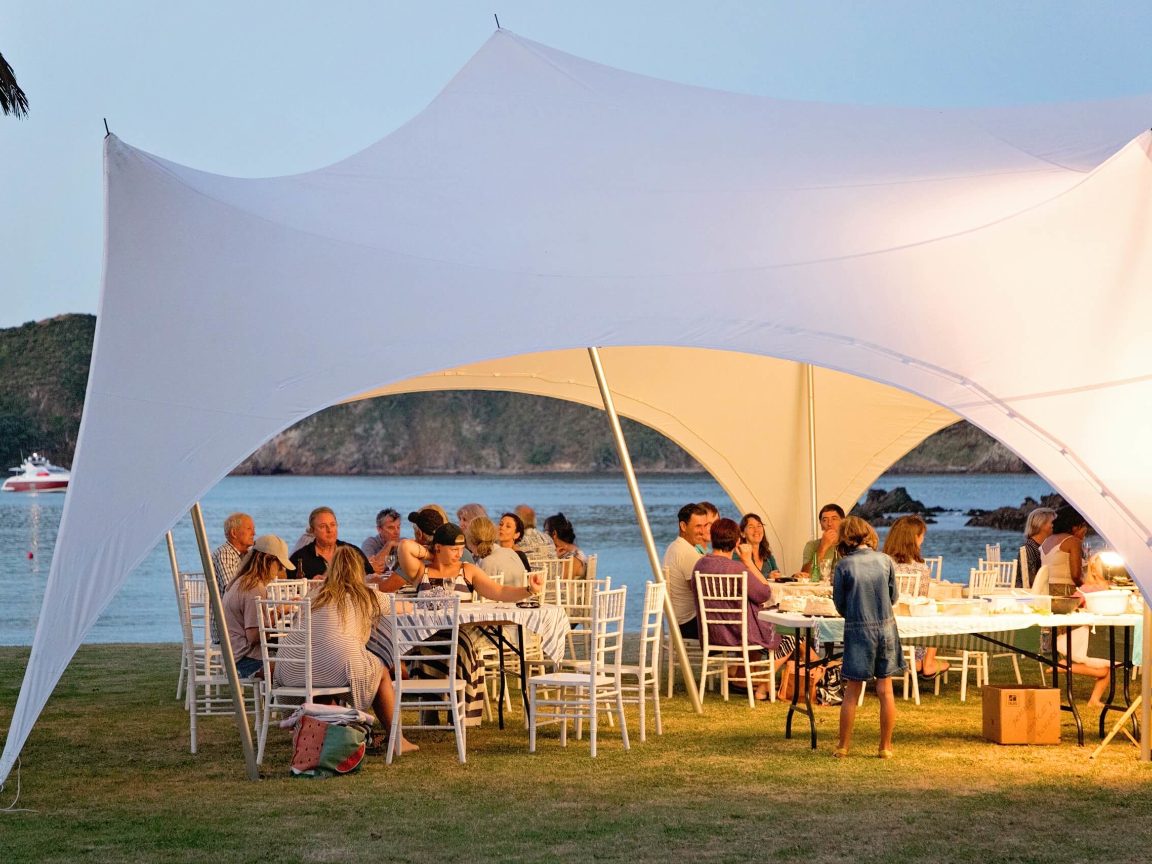Large Capri Marquees for Hire